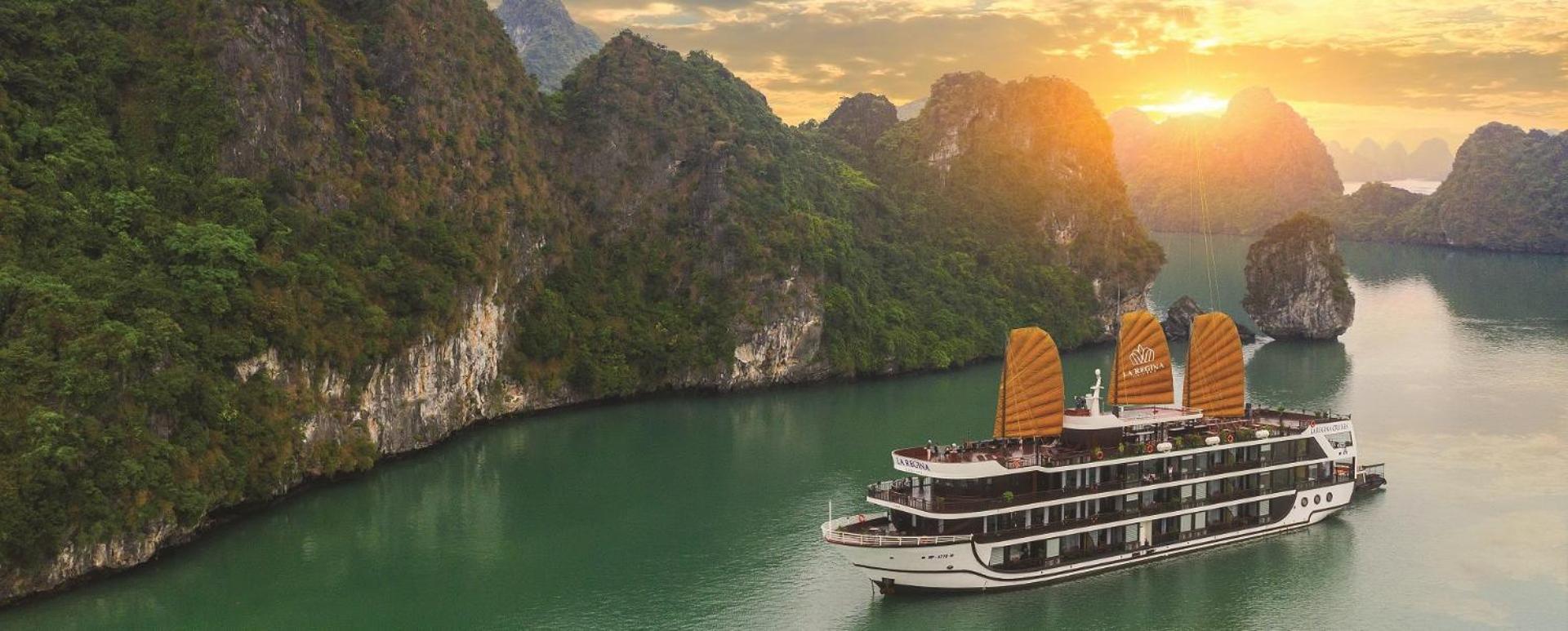 La Regina Legend Cruise Hotell Ha Long Exteriör bild