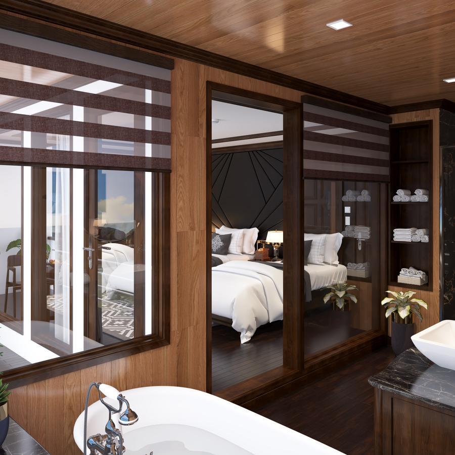 La Regina Legend Cruise Hotell Ha Long Exteriör bild